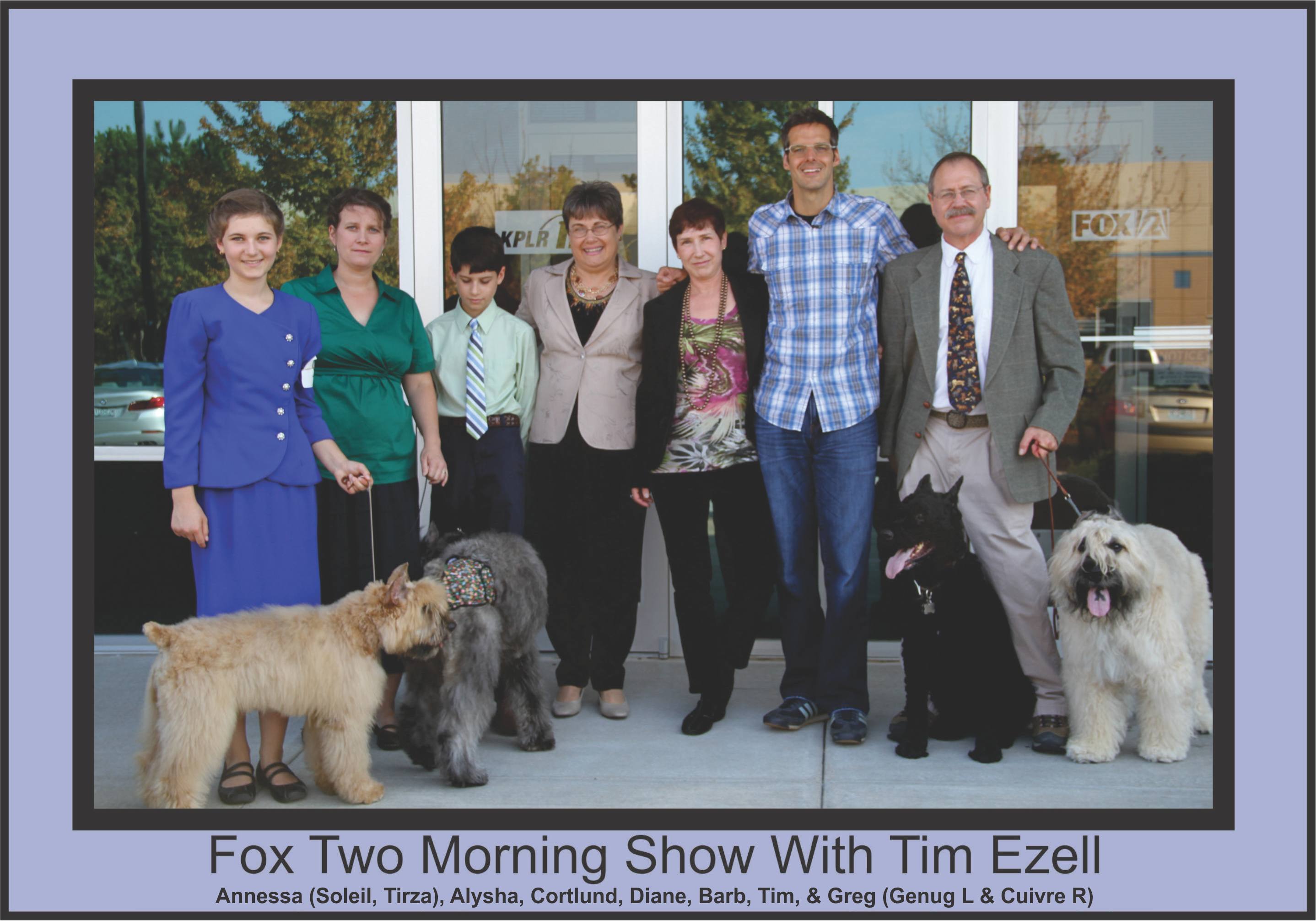 Fox 2 in St louis did a segment on us and our dogs!